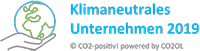 Klimaneutrales Unternhemen 2019 Logo