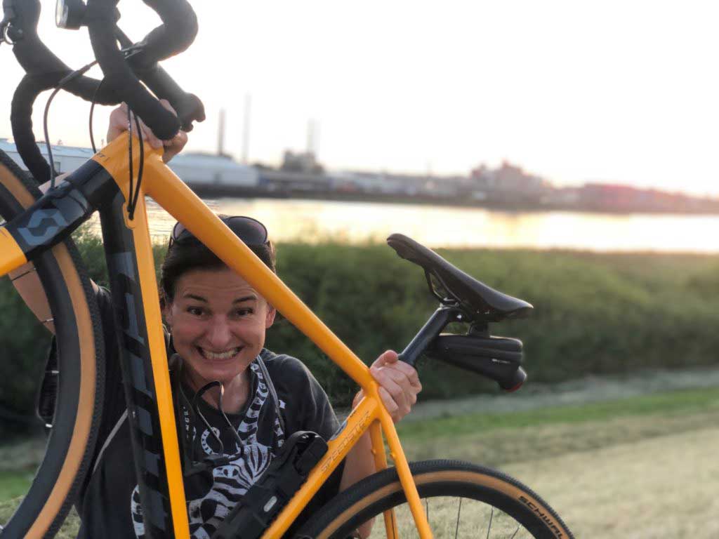 Ein glückliches Mitglied des #SchokoTeams.