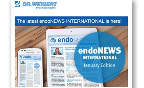 Desktop Newsletter-Screenshot für Dr. Weigert von SCHOKOLADENSEITE.net