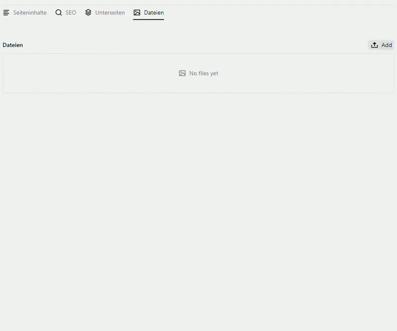 Kleine Animation, die Zeigt wie schokiaccess einfach beim hochladen eines Bildes im Kirby Backenend direkt einen alt-tag erstellt.