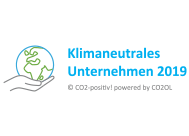 Klimaneutrales Unternhemen 2019 Logo